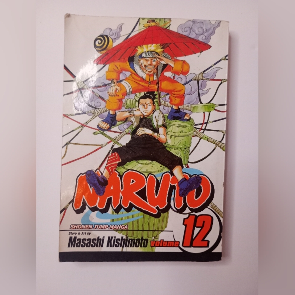 Naruto Volume 12 Manga Book